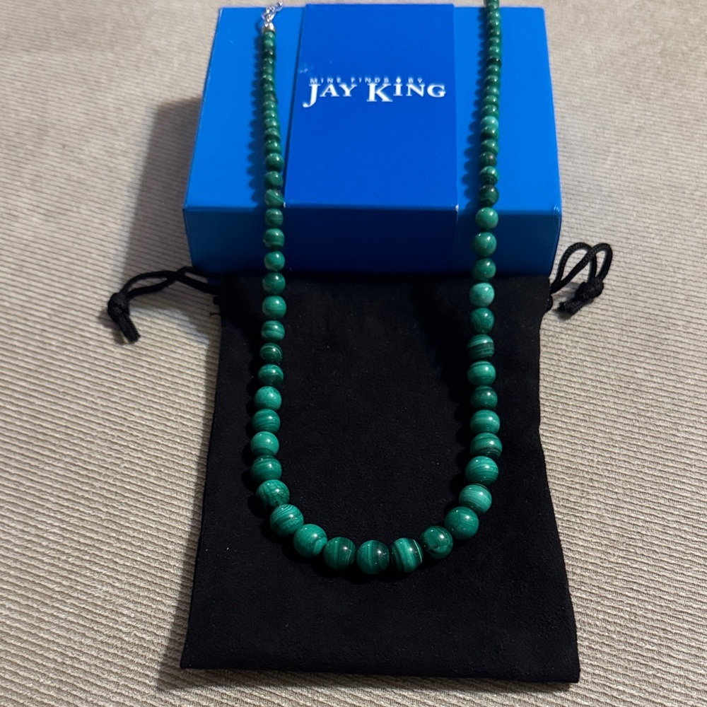 Jay King Elegant Green Beaded Necklace